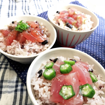 まぐろ惣菜丼の具 3種詰合せ