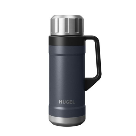 アイリスオーヤマ ＨＵＧＥＬ 真空断熱マグボトル １９００ｍｌ チャコールグレー HSB-1900