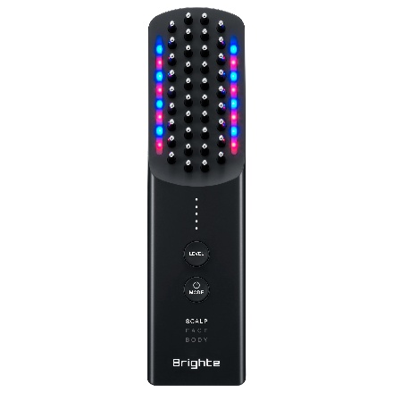 Brighte ブラシ型美顔器 ELEKI BRUSH+ ブラック BRT-FSB180