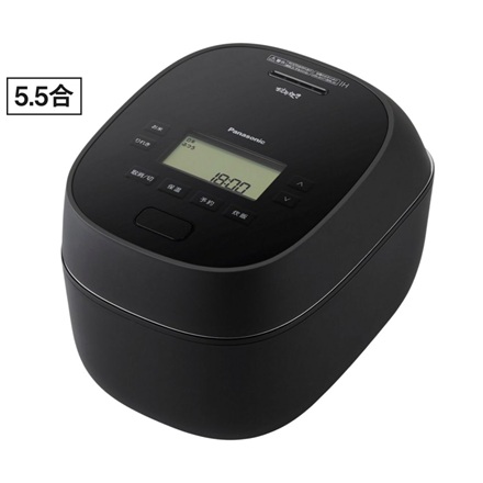 パナソニック 可変圧力IHジャー炊飯器 ブラック SR-N510E-K