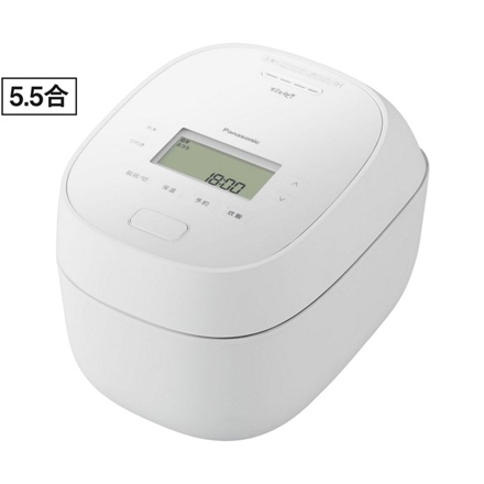 パナソニック 可変圧力IHジャー炊飯器 ホワイト SR-N510E-W