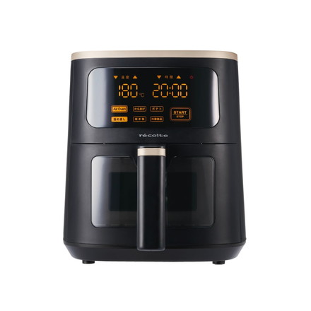 レコルト エアーオーブン 4L ナチュラルブラック RAO-4（BK）