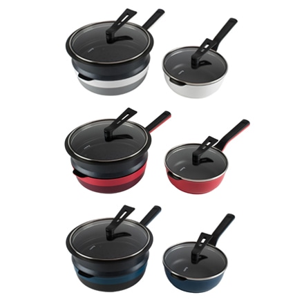 レミパンプラス＆レミパンミニ＆スチーマー RHF-845 レッド