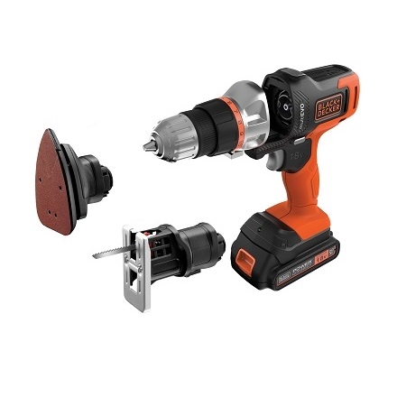BLACK+DECKER 18Vリチウムマルチツールベーシック EVO185B1