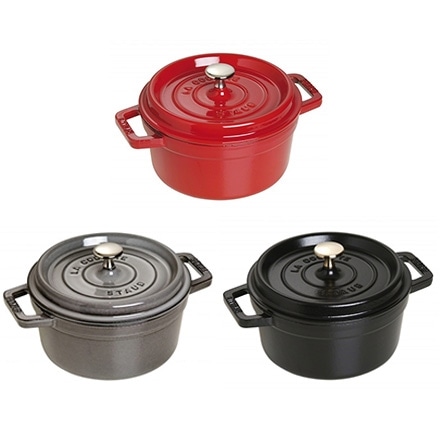 ストウブ ピコ・ココット ラウンド 20cm グレー 40509-304