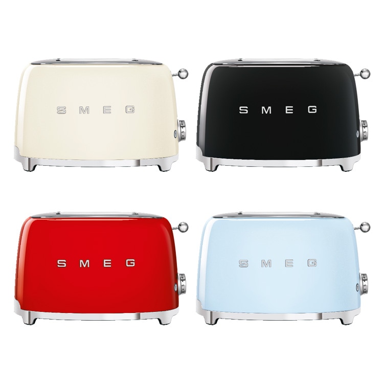 SMEG TOASTER 2Slice TSF01CRJP クリーム