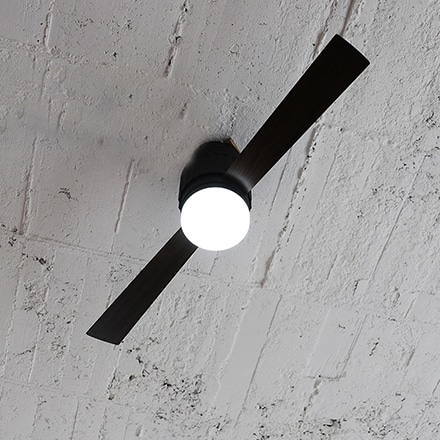 JAVALO ELF ジャヴァロエルフ Modern Collection LEDシーリングファン 2 blades style ブラック JE-CF005M