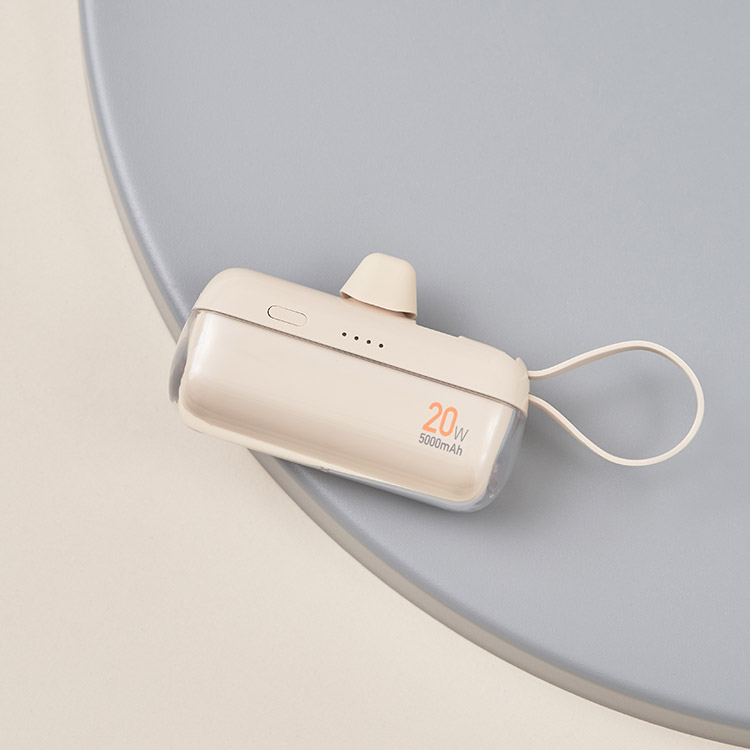 Life on Products ライフオンプロダクツ USB急速充電モバイルバッテリー USB PD（パワーデリバリー）対応 20W ベージュ LCAEA019