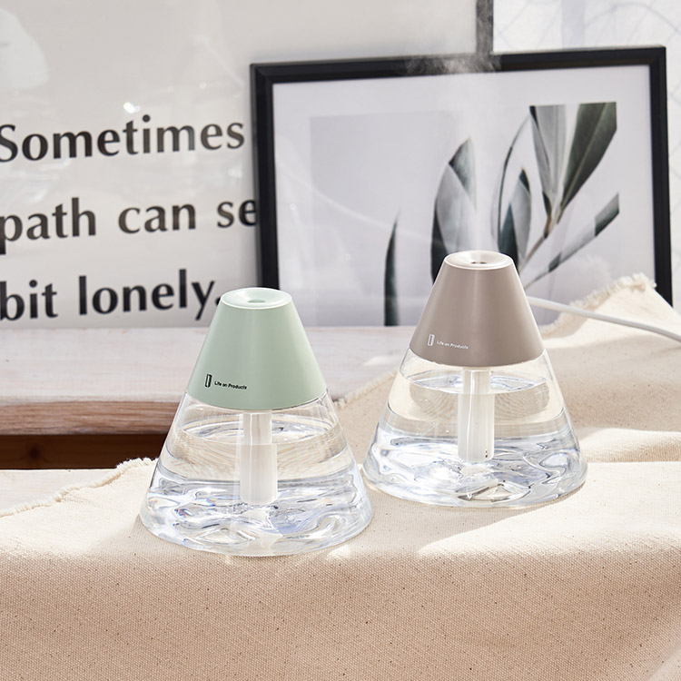 Life on Products ライフオンプロダクツ USB給電式 miniポップLEDライト加湿器 ミントグリーン LCAHF007