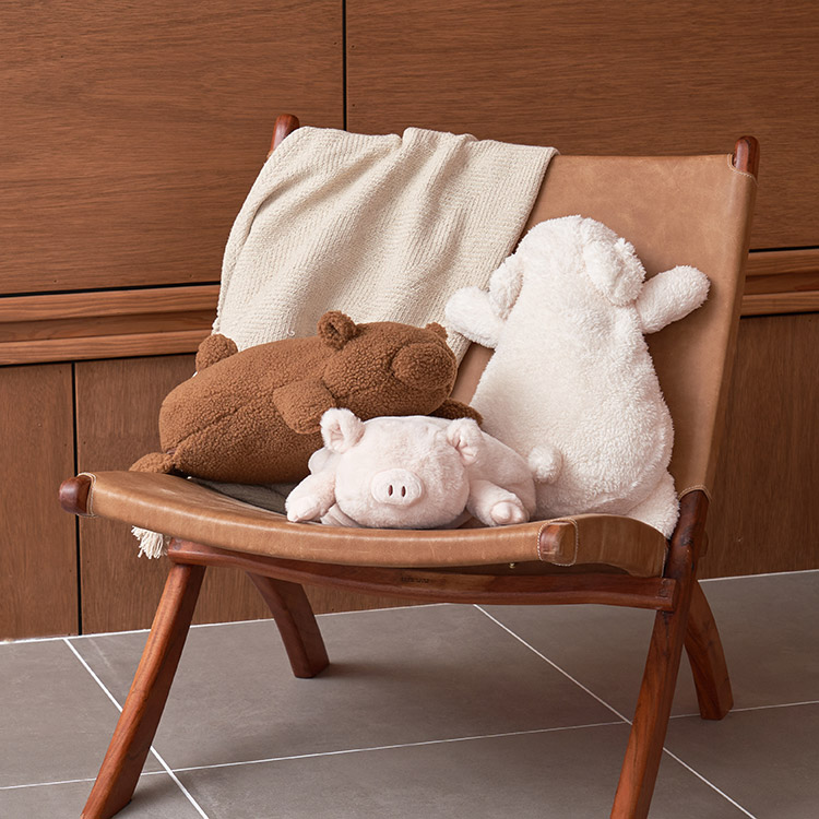 Life on Products ライフオンプロダクツ 抱きしめたくなる 蓄熱式アニマル湯たんぽ くま LCAWA009