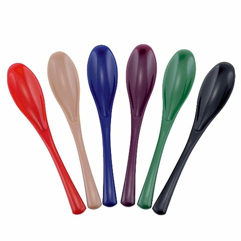 皿が底につかない ソフトスプーン 6本組