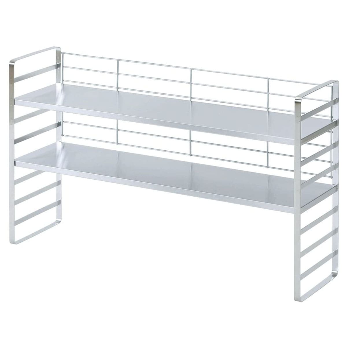 オールステンレス 頑丈出窓ラック 幅75cm