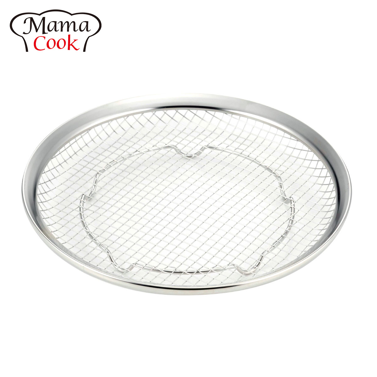 日本製 燕三条 ママクック カラッと油切り皿 大 下村企販