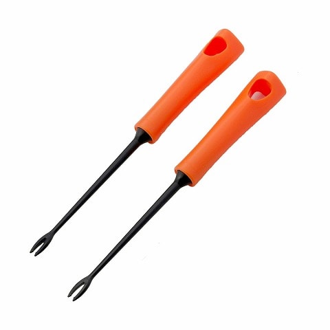 ホットプレートをキズつけにくいピックフォーク 2本組