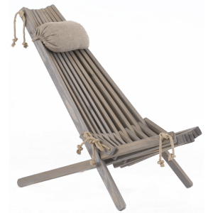 Ecofurn　エコチェア　パイン　グレー