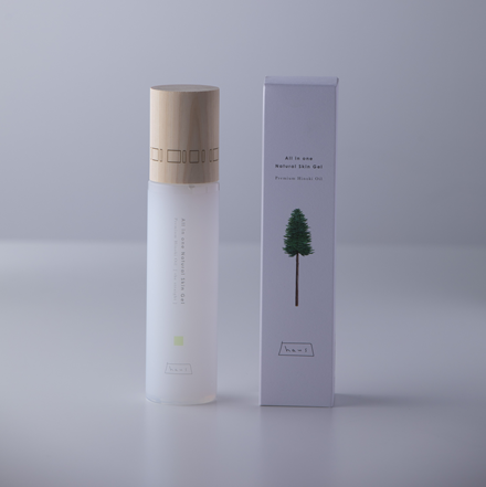 hausヒノキオールインワンナチュラルスキンジェル（ザ・ストレート）