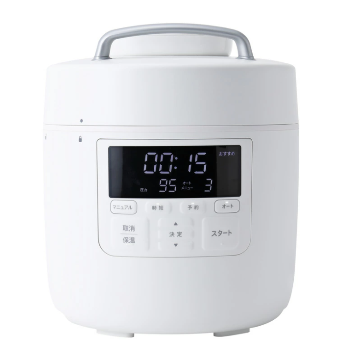 siroca シロカ おうちシェフPRO 電気圧力鍋　SP-2DS271(W)