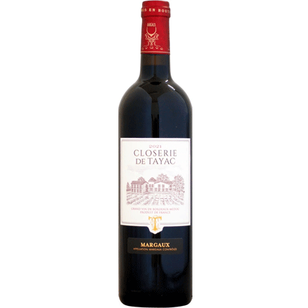 クロズリー・ド・タヤック [2021]750ml (赤ワイン) 【2021ボルドー】