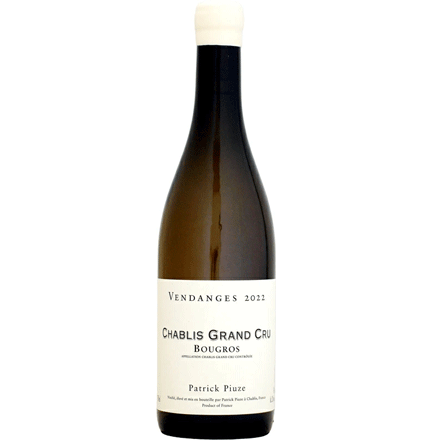 パトリック・ピウズ シャブリ グラン・クリュ ブーグロ [2022]750ml (白ワイン)