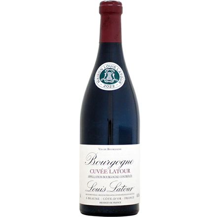 ルイ・ラトゥール ブルゴーニュ キュヴェ・ラトゥール ルージュ [2022]750ml (赤ワイン)