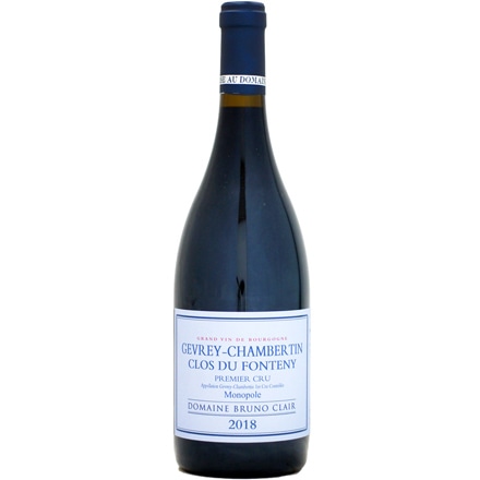 ドメーヌ・ブリュノ・クレール ジュヴレ・シャンベルタン 1er クロ・デュ・フォントニー モノポール [2018]750ml