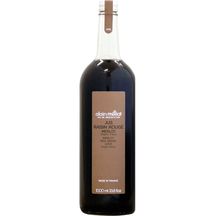 【1Lボトル】 アランミリア メルロー種 赤 グレープ ジュース 1000ml