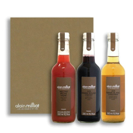 【ギフトボックス入り】アランミリア ジュース&ネクター 330ml 3種・3本セット
