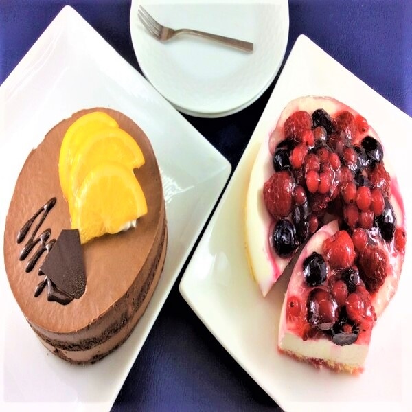 表参道「カフェ・ル・ポミエ」ケーキセット