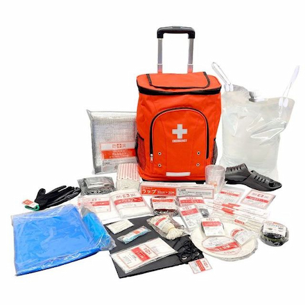 山善（YAMAZEN） リュック＆キャリー型防災グッズ30点セット YKB-30R