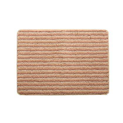 抗菌防臭バスマット「ナリ」2枚組 50×75cm ベージュ