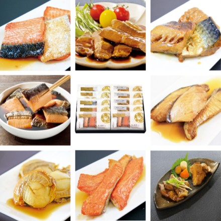 新潟小川屋 レンジで温め簡単調理 焼漬詰合せ7種10点