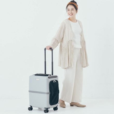 ペットキャリーiCO ジッパータイプ Mサイズ グレー