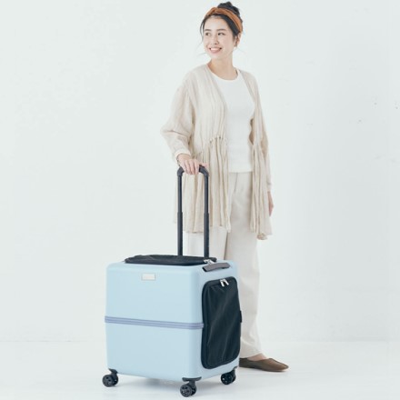 ペットキャリーiCO ジッパータイプ Ｌサイズ ブルー