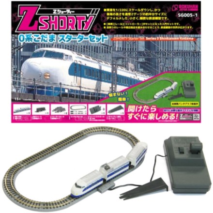 ロクハンZゲージ Zショーティー 0系新幹線 こだま スターターセット