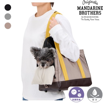 マンダリンブラザーズ クッションミニバッグ ブラック