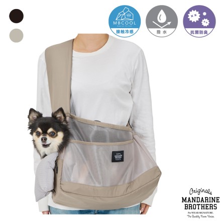 MESH SHOULDER BAG Mサイズ ベージュ