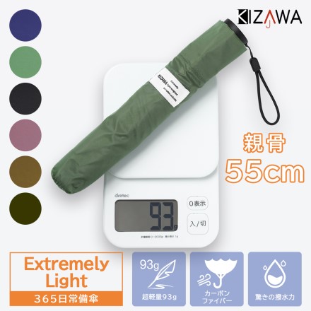 約100ｇ 超軽量常備傘 ネイビー