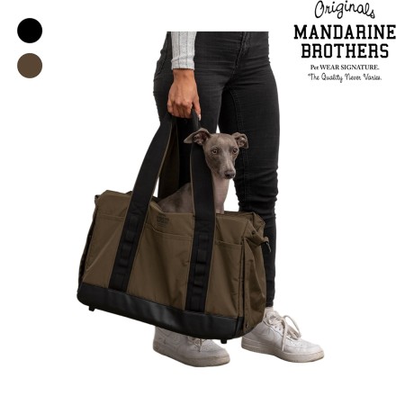 マンダリンブラザーズ GLASGOW CARRY TOTE BAG ブラック