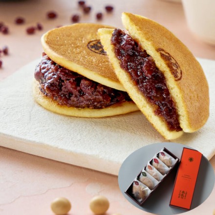 グルテンフリー・ヴィーガン対応「本気のどらやき」 5個入り 5種各1個