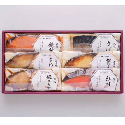 味の浜藤　レンジで簡単焼魚 6切入