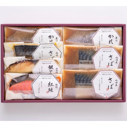 味の浜藤 レンジで簡単 焼魚 煮魚詰合せ 7切入