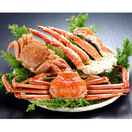 北海かにづくし タラバ 1肩 600g 毛蟹 2杯×420g ずわい蟹 2杯×500g
