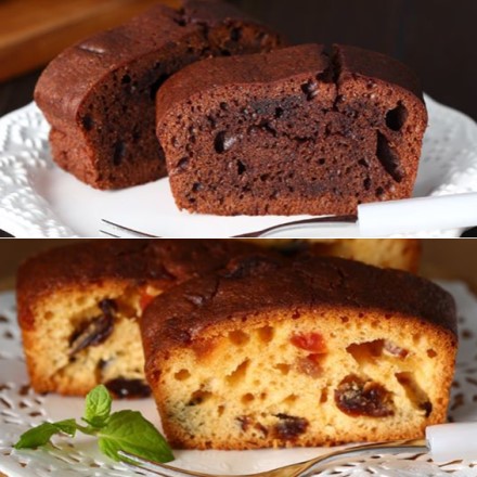 ショコラ&フルーツケーキ 各200g