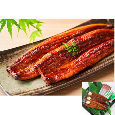 三大産地うなぎの蒲焼食べ比べ　長焼き110gx3