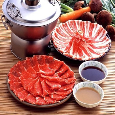 鹿児島黒豚 しゃぶしゃぶ 詰合せ 4～5人前 800g（肩ロース肉400g バラ肉400g）