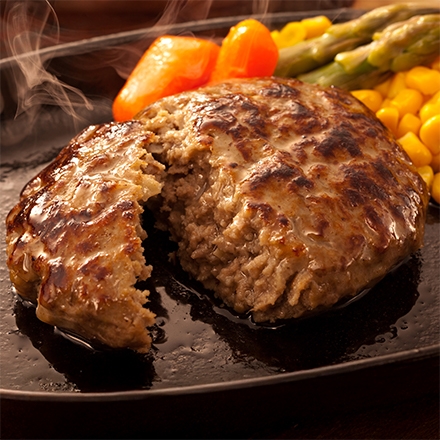 鹿児島黒豚 ハンバーグ 電子レンジ対応袋使用 100g×6個入り