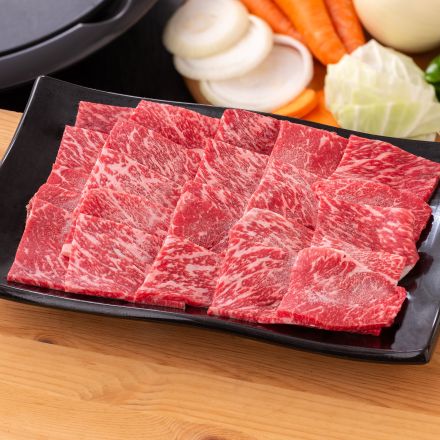 鹿児島県産 黒毛和牛 もも肉 焼肉用 A5ランク 2～3人前 400g