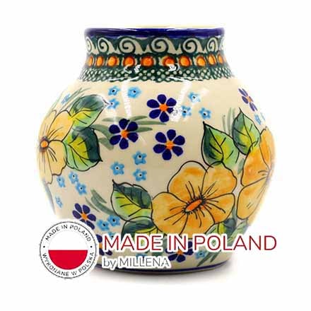 ポーリッシュポタリー 花瓶 V 0.8L-U34Y Millena ミレナ社