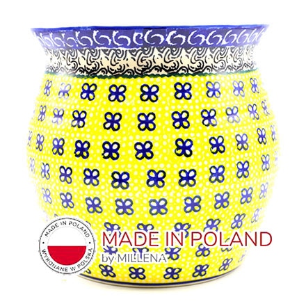 ポーリッシュポタリー コンテナ D 13.4cm V 1.4L-99 Millena ミレナ社