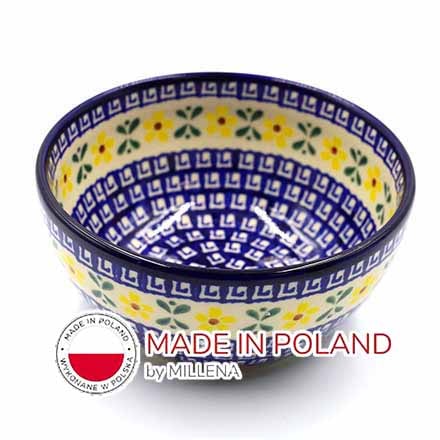 ポーリッシュポタリー ボウル D 13cm V 0.4L-07Y Millena ミレナ社